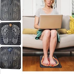 Foot Massager - Electric Foot Stimulator Massager, Folding Portable